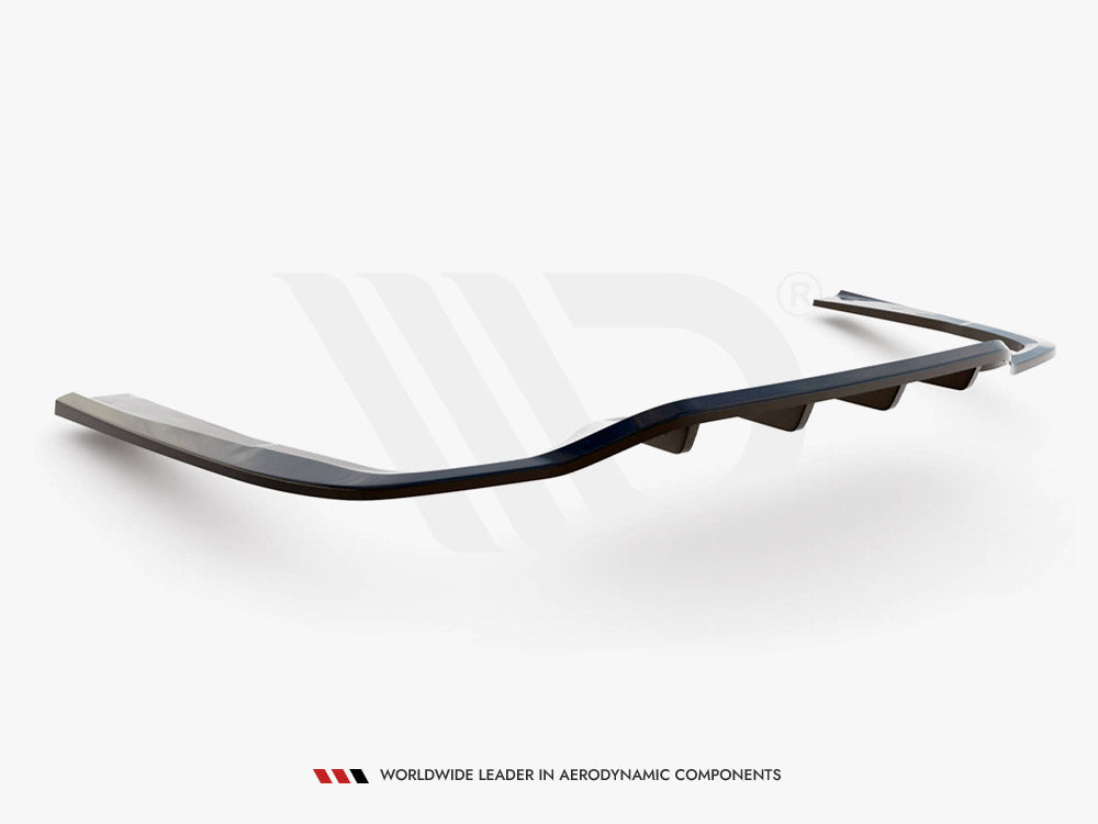 MAXTON DESIGN Central Rear Splitter (Vertical Bars) Mercedes E AMG Line W213 Facelift