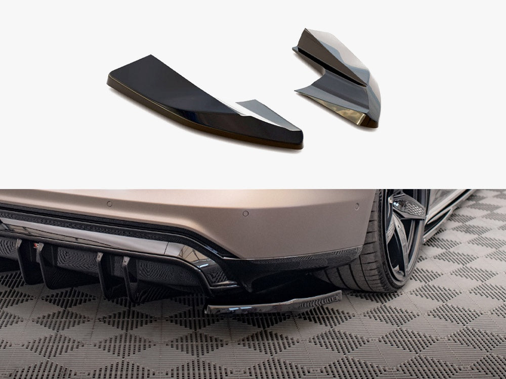 Rear Side Splitters V.2 compatible with Audi e-tron GT / RS GT Mk1