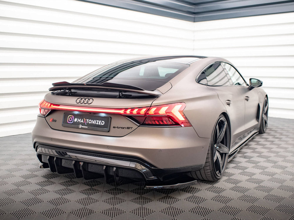 Rear Side Splitters V.2 compatible with Audi e-tron GT / RS GT Mk1