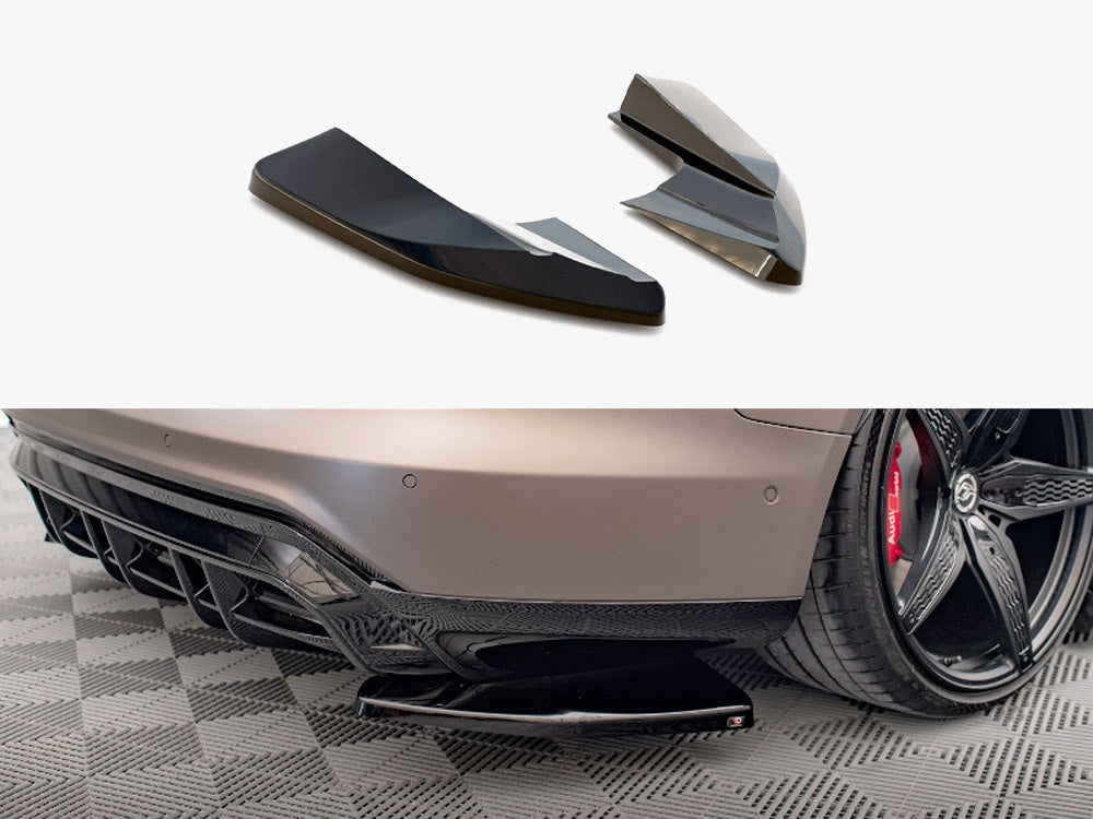 Rear Side Splitters V.1 compatible with Audi e-tron GT / RS GT Mk1