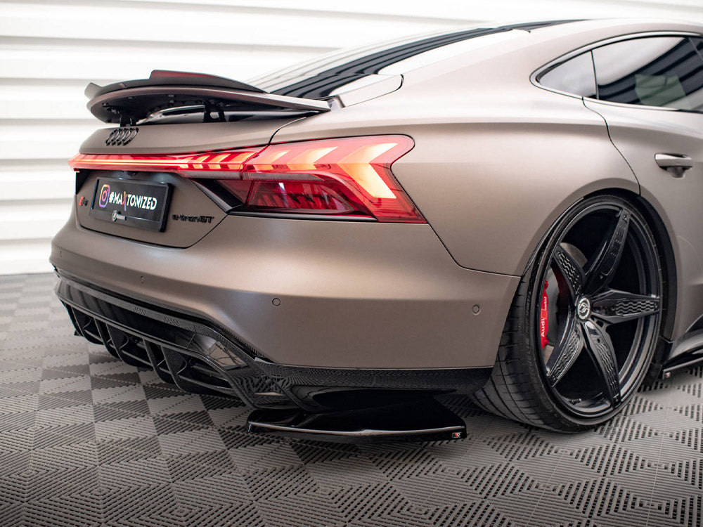 Rear Side Splitters V.1 compatible with Audi e-tron GT / RS GT Mk1
