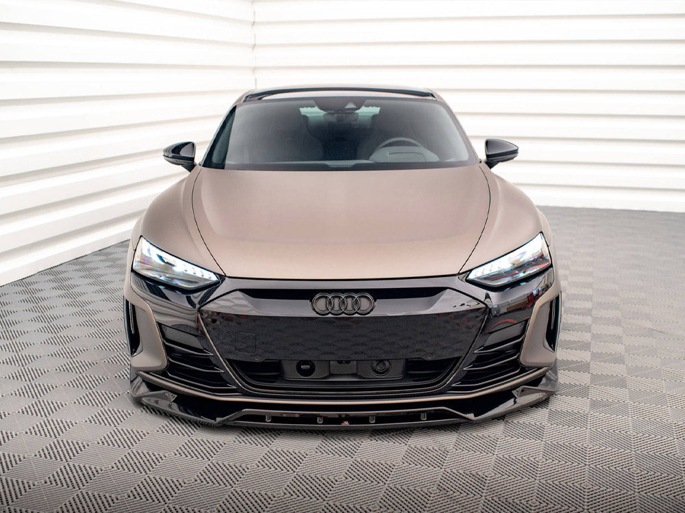 Front Splitter V.2 compatible with Audi e-tron GT / RS GT Mk1