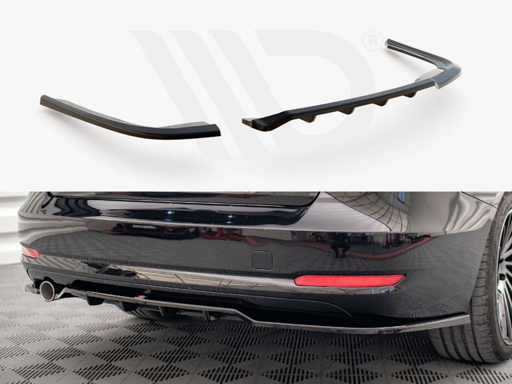MAXTON DESIGN Central Rear Splitter (Vertical Bars) BMW 3 GT F34