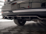 Central Rear Splitter (Vertical Bars) compatible with BMW 3 GT F34