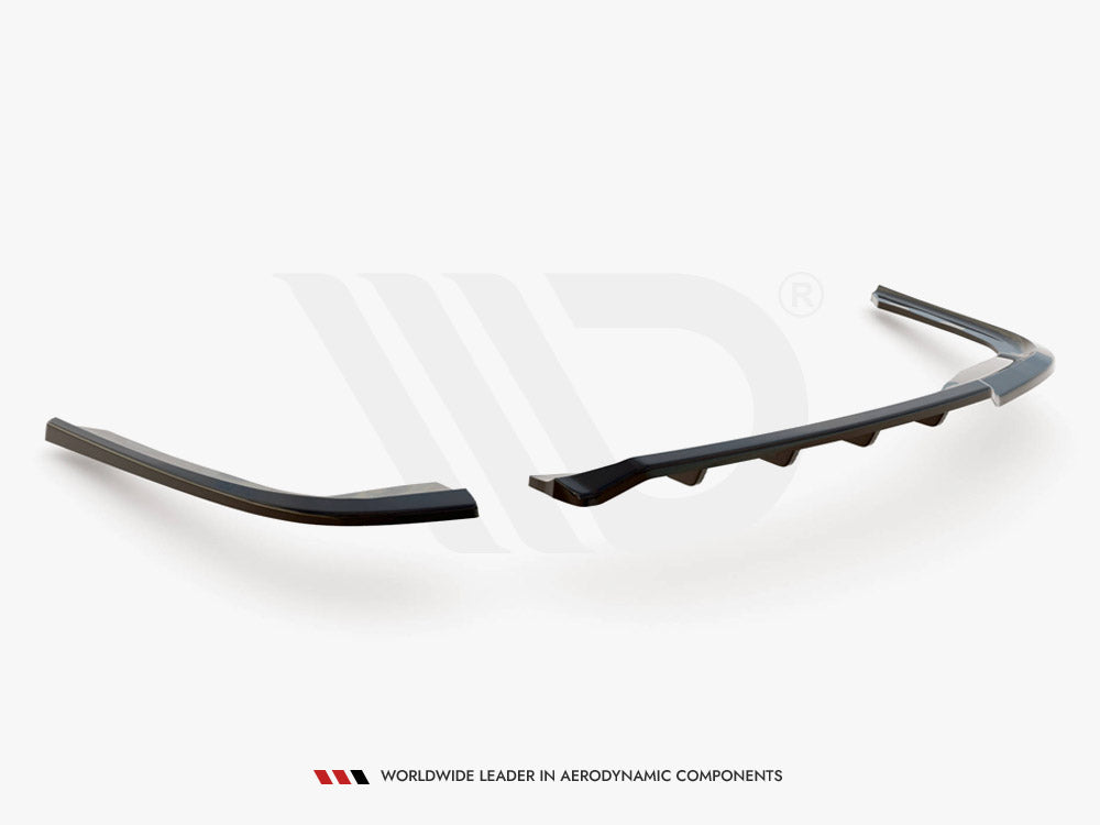 Central Rear Splitter (Vertical Bars) compatible with BMW 3 GT F34