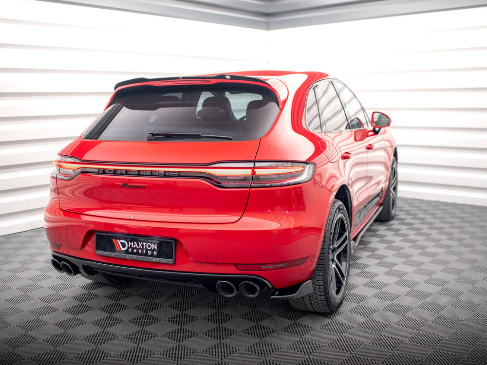 Rear Side Splitters compatible with Porsche Macan GTS / Sport Design Mk1 Facelift
