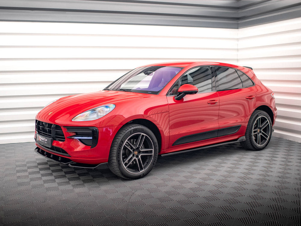 Side Skirts Diffusers compatible with Porsche Macan GTS / Sport Design Mk1