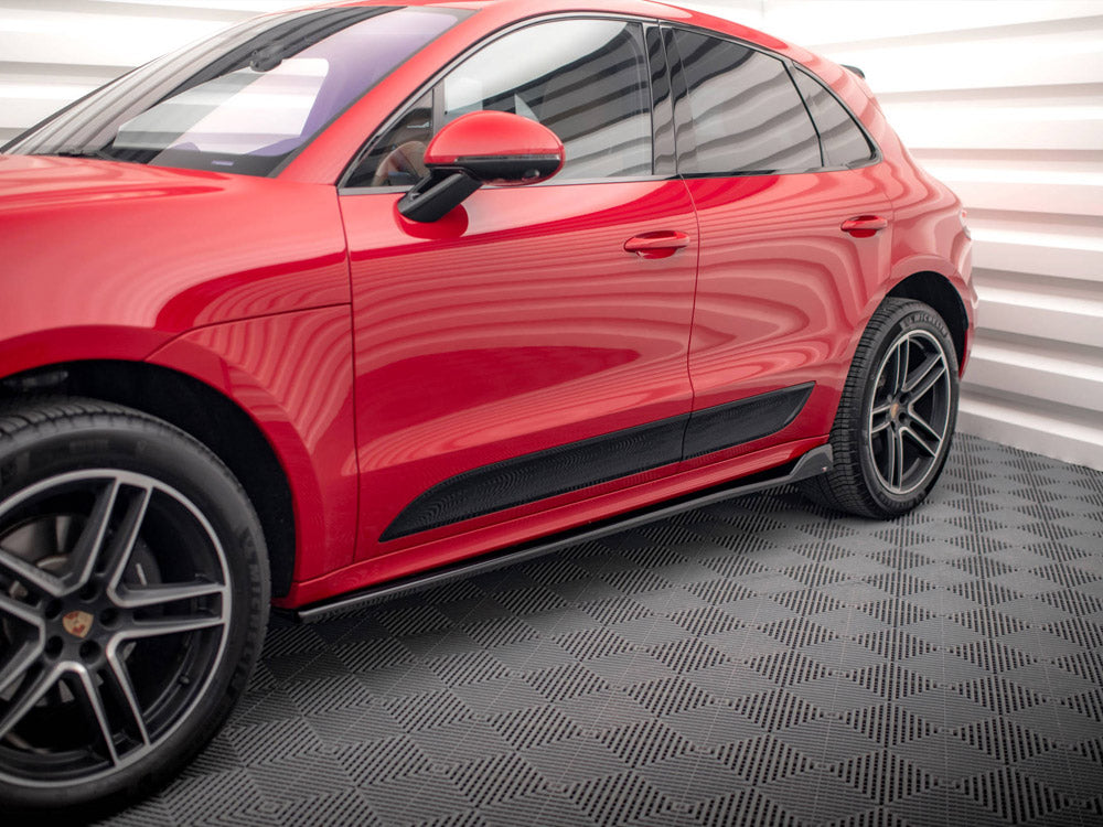 Side Skirts Diffusers compatible with Porsche Macan GTS / Sport Design Mk1