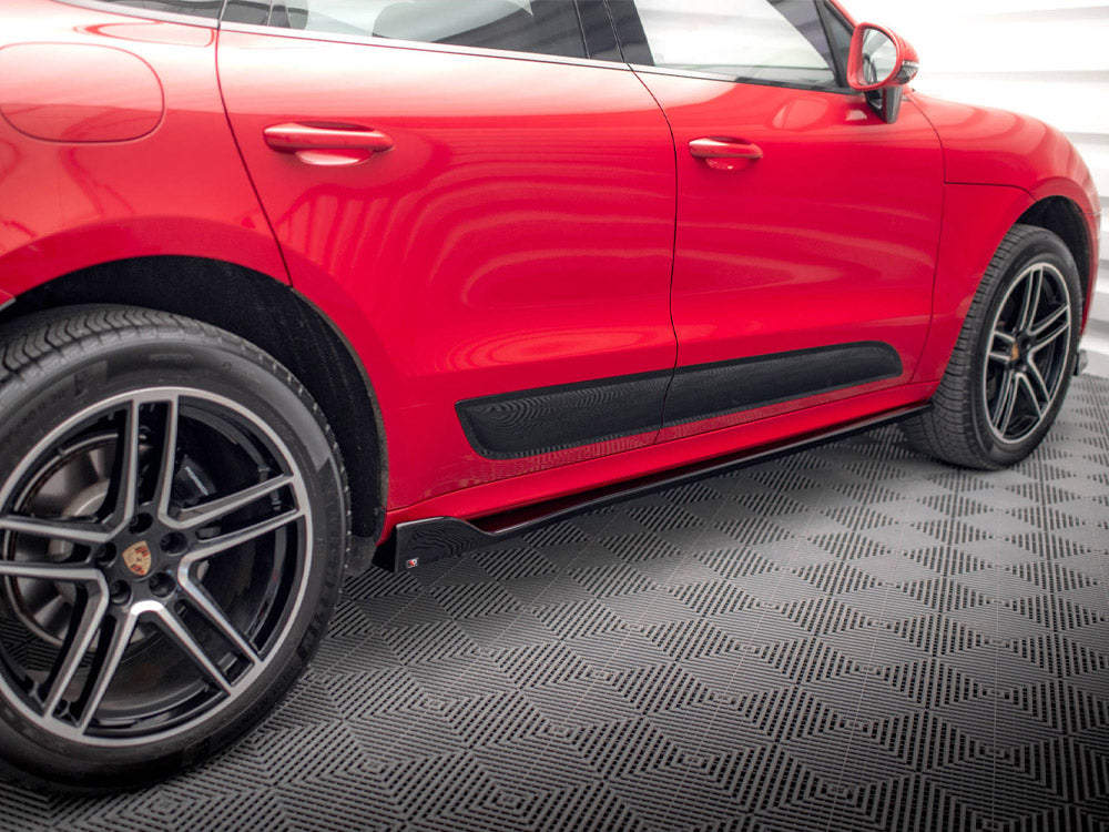 Side Skirts Diffusers compatible with Porsche Macan GTS / Sport Design Mk1