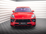 Front Splitter V.1 compatible with Porsche Macan GTS / Sport Design Mk1 Facelift