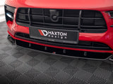 Front Splitter V.1 compatible with Porsche Macan GTS / Sport Design Mk1 Facelift