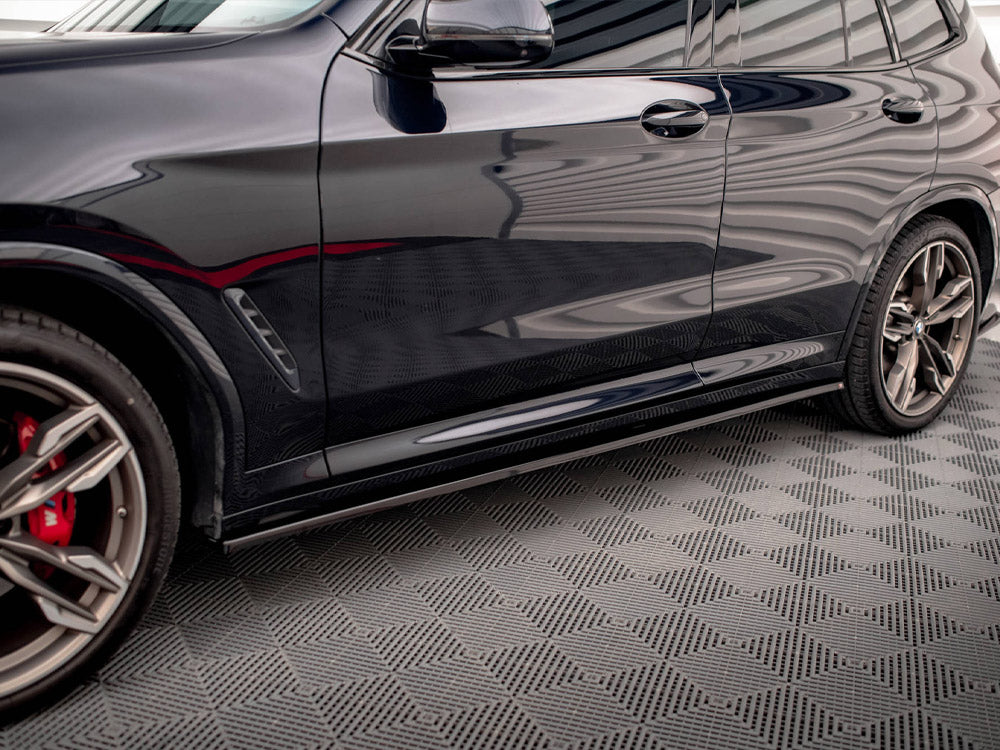 Side Skirts Diffusers V.1 BMW X3 M40d / M40i / M-Pack G01