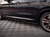 Side Skirts Diffusers V.1 compatible with BMW X3 M40d / M40i / M-Pack G01