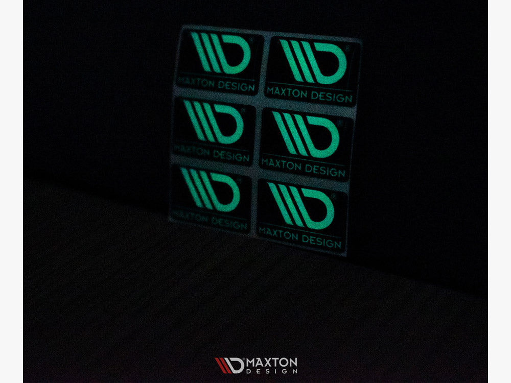 Glow in the Dark 3D gel badges (6 per pack)