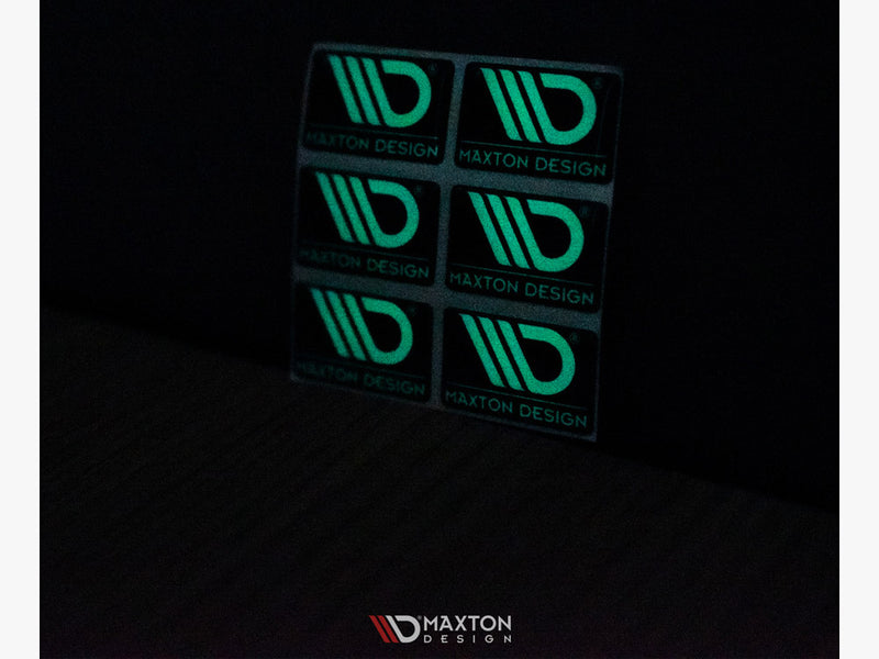 Glow in the Dark 3D gel badges (6 per pack)