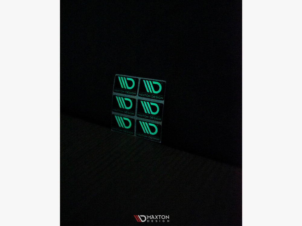 Glow in the Dark 3D gel badges (6 per pack)