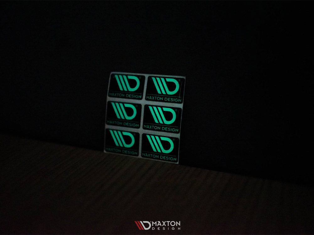 Glow in the Dark 3D gel badges (6 per pack)