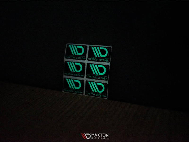 Glow in the Dark 3D gel badges (6 per pack)