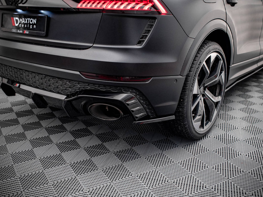 Rear Side Splitters V.2 compatible with Audi RS Q8 Mk1