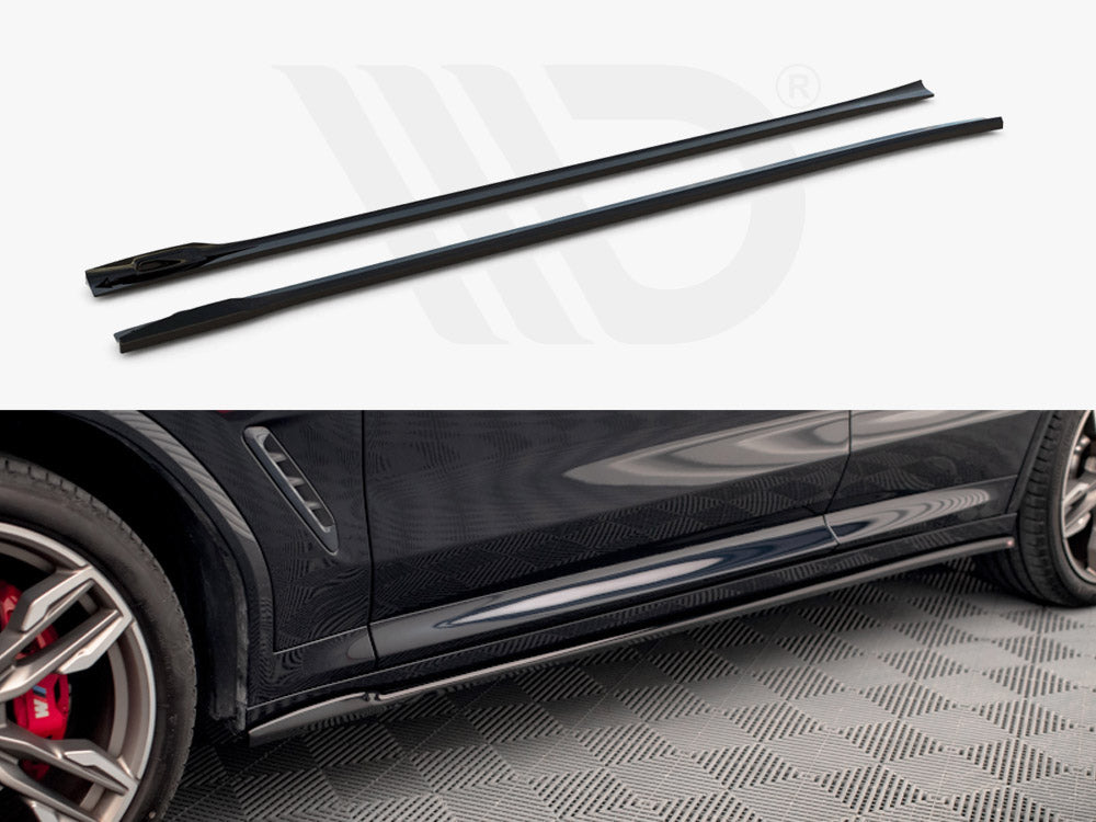Side Skirts Diffusers BMW X3 M40d / M40i / M-Pack G01