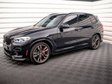 Side Skirt Diffusers V.2 compatible with BMW X3 M40d / M40i / M-Pack G01
