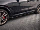 Side Skirt Diffusers V.2 compatible with BMW X3 M40d / M40i / M-Pack G01