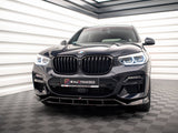 Front Splitter V.2 compatible with BMW X3 M40d / M40i / M-Pack G01