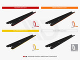 Side Skirts Diffusers JEEP Grand Cherokee WK2 Summit (Facelift) (2014-)