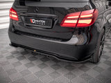 MAXTON DESIGN Central Rear Splitter (Vertical Bars) Mercedes B W246 Facelift
