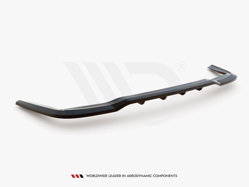 MAXTON DESIGN Central Rear Splitter (Vertical Bars) Mercedes B W246 Facelift