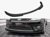Street PRO Front Splitter V.1 + Flaps compatible with Ford Fiesta ST Mk6