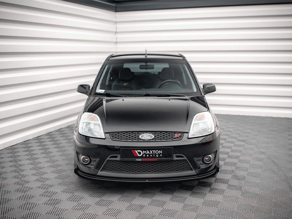 Street PRO Front Splitter V.1 + Flaps compatible with Ford Fiesta ST Mk6