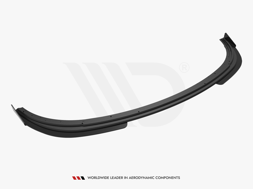 Street PRO Front Splitter V.1 + Flaps compatible with Ford Fiesta ST Mk6