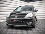 Street PRO Front Splitter V.1 + Flaps compatible with Ford Fiesta ST Mk6