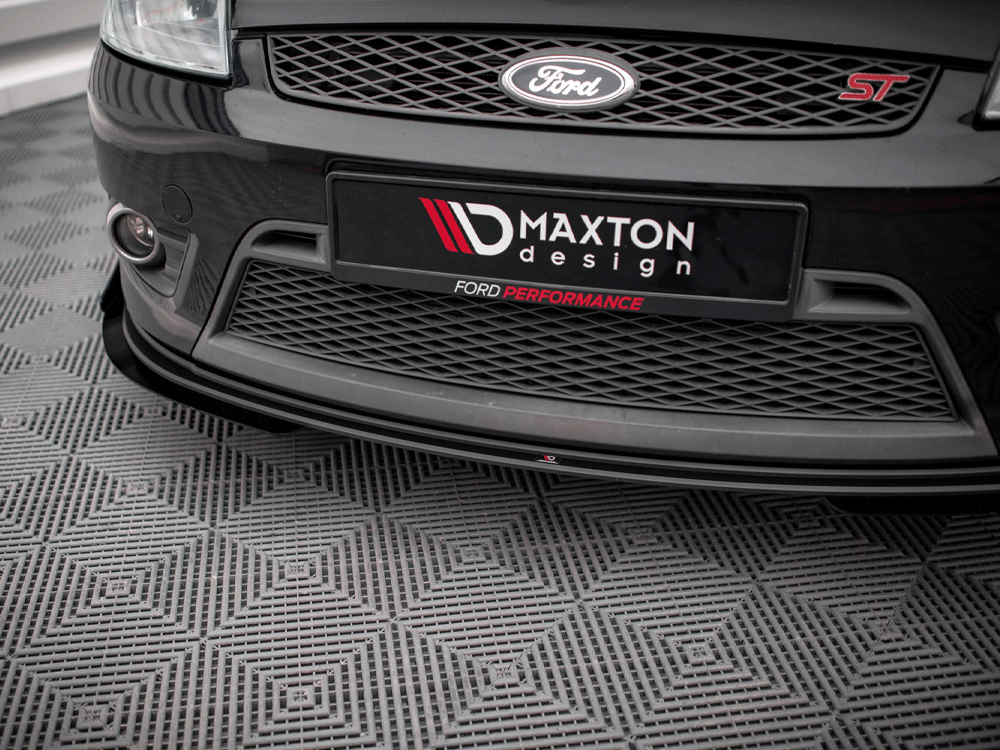 Street PRO Front Splitter V.1 + Flaps compatible with Ford Fiesta ST Mk6