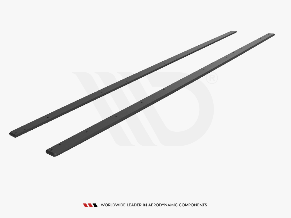 Street PRO Side Skirts Diffusers compatible with Ford Fiesta ST Mk6