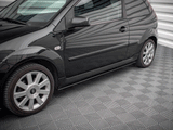 Street PRO Side Skirts Diffusers compatible with Ford Fiesta ST Mk6