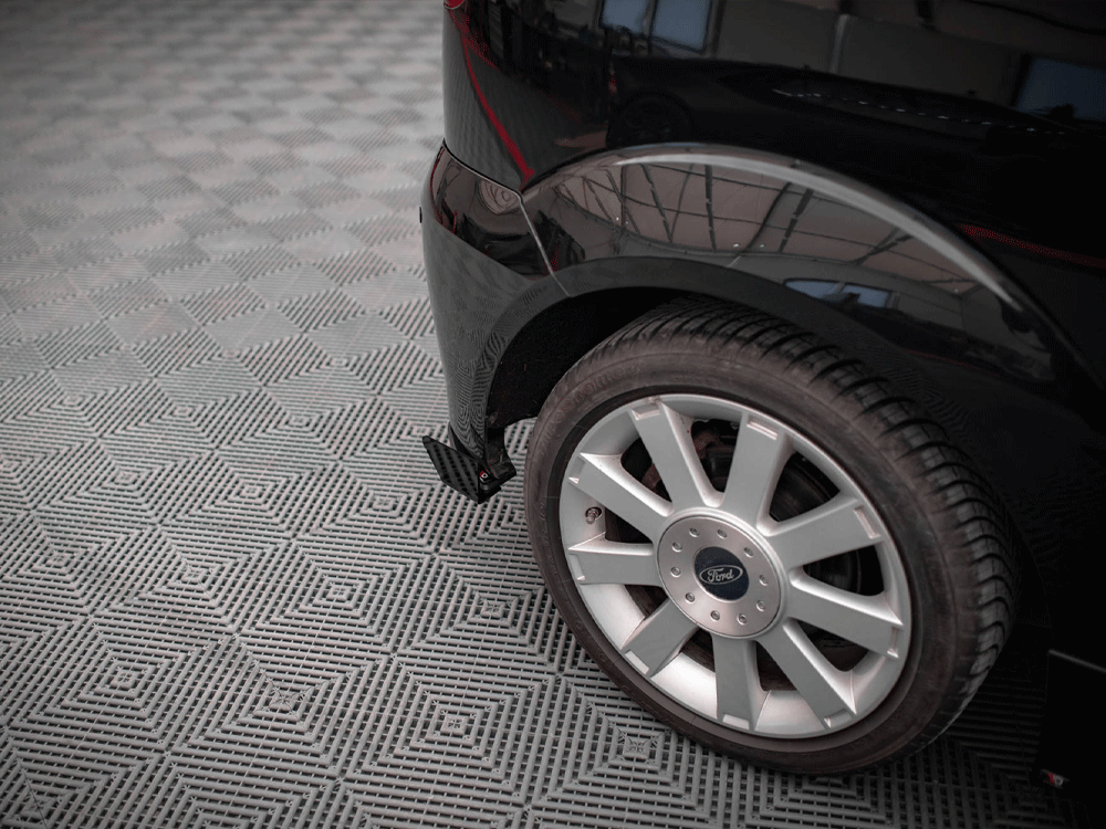 Street PRO Rear Side Splitters + Flaps Ford Fiesta ST Mk6