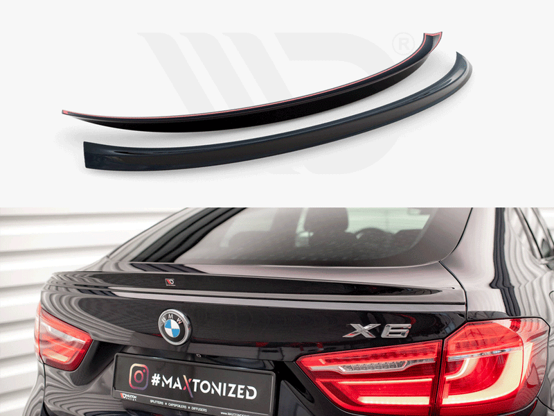 MAXTON DESIGN 3D Spoiler CAP V.2 BMW X6 M-Pack F16