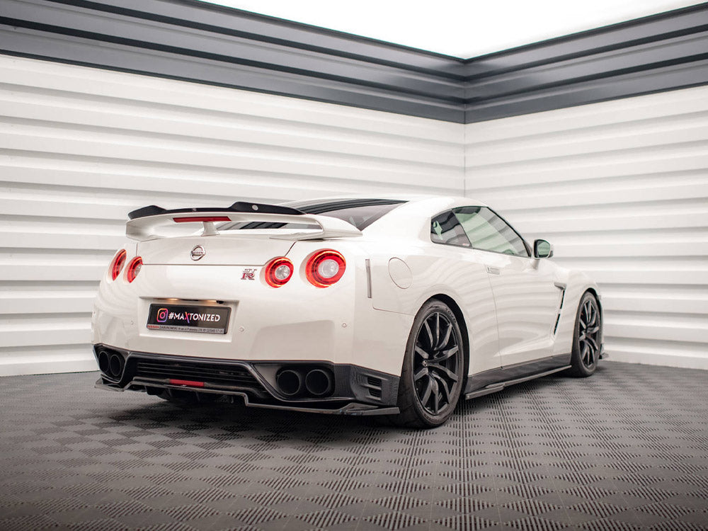 Side Skirts Diffusers compatible with Nissan GT-R R35 1st Facelift