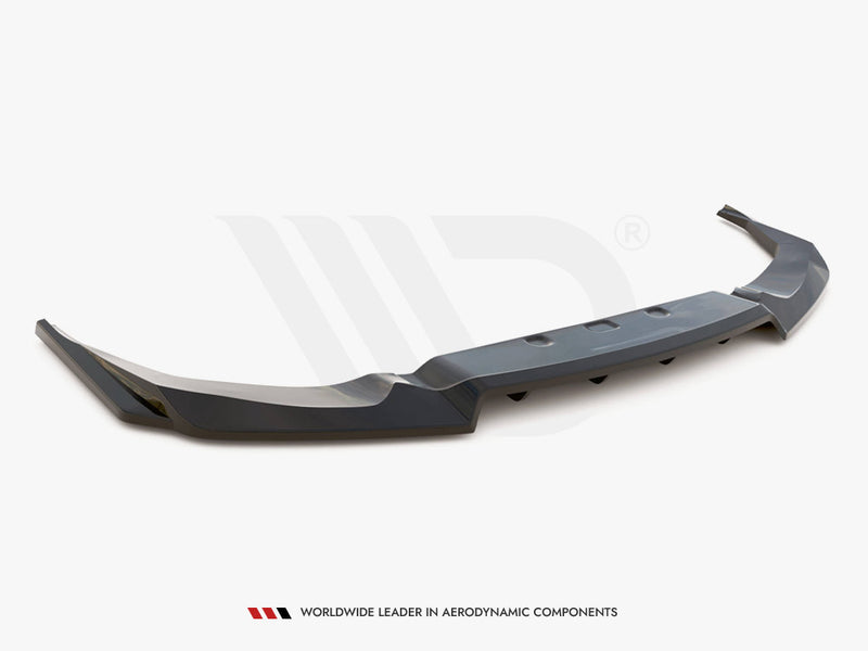 MAXTON DESIGN Central Rear Splitter (Vertical Bars) Nissan GTR R35 Facelift