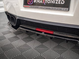 Rear Splitter (Vertical Bars) compatible with Nissan GT-R R35 1st Facelift