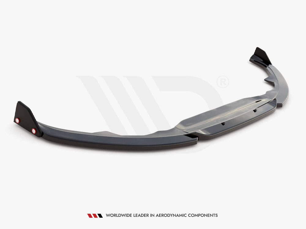 Front Splitter V.1 + Flaps compatible with Toyota Yaris Mk4