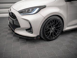 Front Splitter V.1 + Flaps compatible with Toyota Yaris Mk4