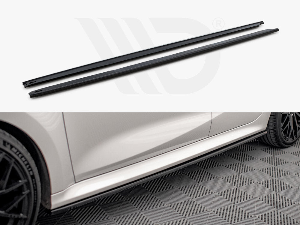 Side Skirts Diffusers V.2 Toyota Yaris Mk4