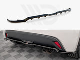 MAXTON DESIGN Central Rear Splitter V.2 (Vertical Bars) Toyota Yaris Mk4