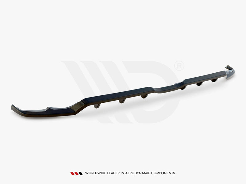 MAXTON DESIGN Central Rear Splitter V.2 (Vertical Bars) Toyota Yaris Mk4