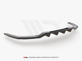 Rear Splitter (Vertical Bars) compatible with Audi A3 S Line Sedan 8Y