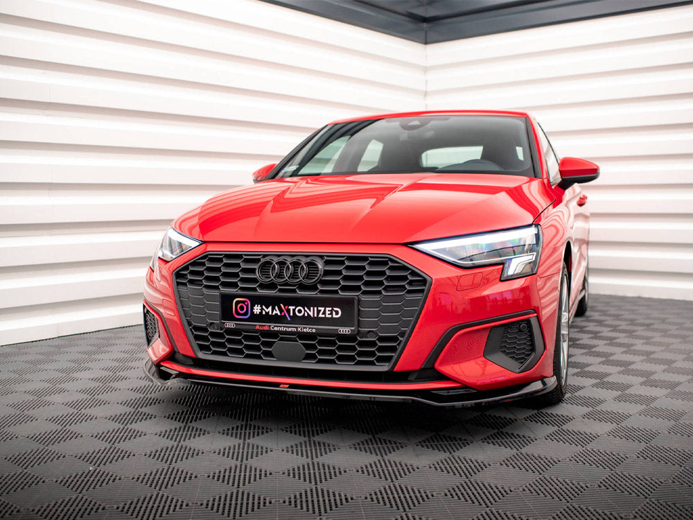 Front Splitter V.2 compatible with Audi A3 8Y