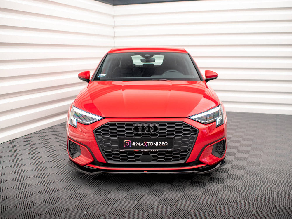 Front Splitter V.2 compatible with Audi A3 8Y